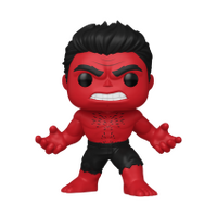 Captain America 6" Red Hulk Pop Vinyl Bobblehead