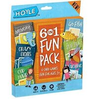 Children's Card Games 6 in 1 Pack