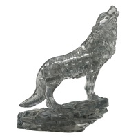 Crystal Puzzle Black Wolf